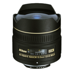 Nikon AF Fisheye Nikkor DX 10.5mm f/2.8 D G IF ED
