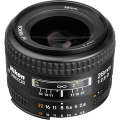 Nikon AF Nikkor 28mm f/2.8 D