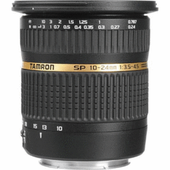 Tamron SP AF 10-24mm f/3.5-4.5 DI II Zoom Lens for Canon Price Watch and  Comparison