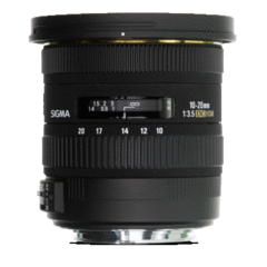 Sigma 10-20mm F3.5 EX DC HSM for Sony