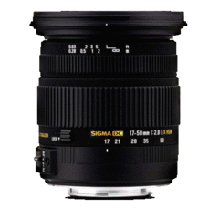 Sigma 17-50mm F2.8 EX DC OS HSM for Canon