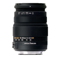 Sigma 50-200mm F4-5.6 DC OS HSM for Canon