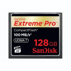 SanDisk Extreme Pro CompactFlash 128GB