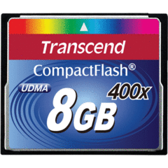 Transcend 8GB 400x CompactFlash