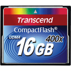 Transcend 16GB 400X CompactFlash