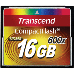 Transcend 16GB 600X CompactFlash
