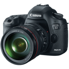 Canon EOS 5D Mark III with EF 24-105L IS Kit