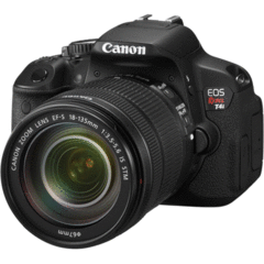Canon EOS Rebel T4i with 18-135 IS STM Kit