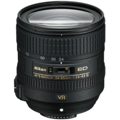 Nikon AF-S Nikkor 24-85mm f/3.5-4.5G ED VR