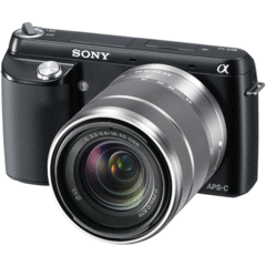 Sony Alpha NEX-F3 with 18-55mm Kit (NEX-F3K/B)