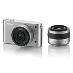 Nikon 1 J1 with 10mm and 10-30mm VR Kit