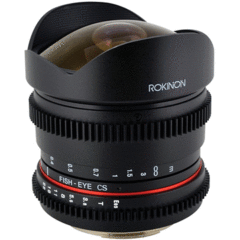 Rokinon 8mm T/3.8 Fisheye Cine for Canon