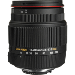 Sigma 18-200mm f/3.5-6.3 II DC OS HSM for Nikon