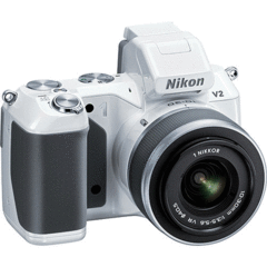 Nikon 1 V2 with 10-30 VR Kit (White)