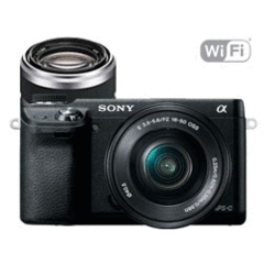 Sony Alpha NEX-6 with 16-50mm and 55-210mm Kit (NEX6DUO/B)