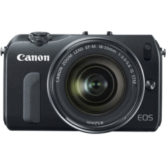 Canon EOS M with 22mm and 18-55mm IS STM Kit