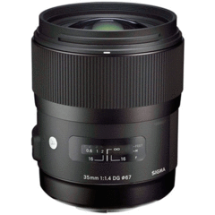 Sigma Art 35mm f/1.4 DG HSM for Sony A