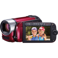 Canon FS400 Flash Memory Camcorder (Red)