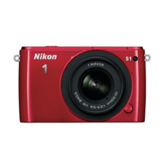 Nikon 1 S1  with 11-27.5mm Kit (Red)