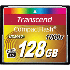 Transcend 128GB 1000x CompactFlash