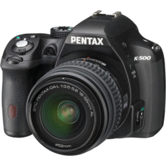 Pentax K-500 with 18-55mm Kit