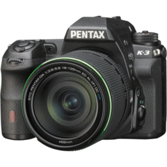 Pentax K-3 with 18-135mm Kit