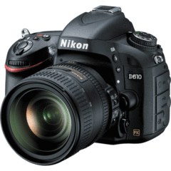 Nikon D610 with 24-85mm Kit