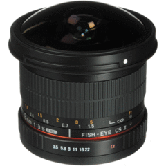 Rokinon 8mm f/3.5 HD Fisheye for Sony