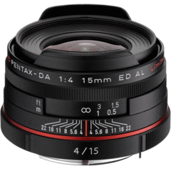 Pentax HD DA 15mm f/4 ED AL Limited