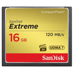 SanDisk Extreme CompactFlash 16GB 120MB/s