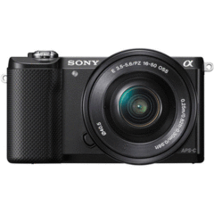 Sony Alpha a5000 with 16-50mm Lens (Black) (ILCE5000L/B)