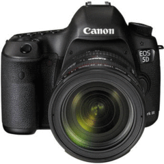 Canon EOS 5D Mark III with EF 24-70mm f/4L IS USM Kit