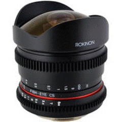 Rokinon 8mm T3.8 Cine UMC Fish-Eye CS II for Nikon F