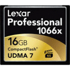 Lexar 16GB Professional 1066x CompactFlash UDMA7