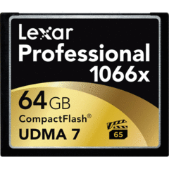 Lexar 64GB Professional 1066x CompactFlash UDMA7