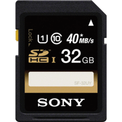 Sony 32GB SDHC Class 10 UHS-1 (SF32UY/TQMN)