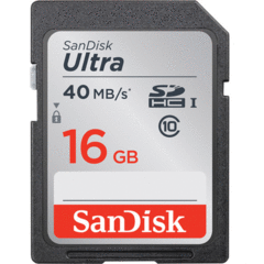 SanDisk Ultra UHS-I SDHC 16GB 40MB/s