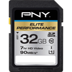 PNY Technologies 32GB Elite Performance SDHC Class 10