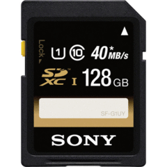 Sony 128GB SDXC Class 10 UHS-1 (SF128UY/TQMN)