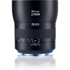 Zeiss Milvus 50mm f/2M ZE for Canon EF 