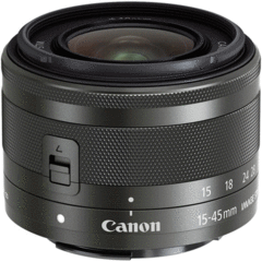 Canon EF-M 15-45mm f/3.5-6.3 IS STM (Graphite)