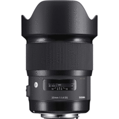 Sigma Art 20mm f/1.4 DG HSM for Canon
