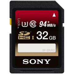 Sony 32GB UHS-I SDHC U3 (SF32UX2/TQ)