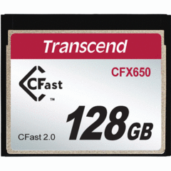 Transcend CFX650 128GB CFast 2.0