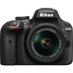 Nikon D3400 DSLR with 18-55mm Kit
