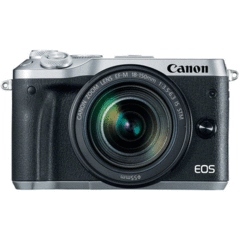 Canon EOS M6 with 18-150mm Kit (Silver)