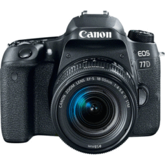 Canon EOS 77D with 18-55mm Kit