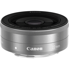 Canon EF-M 22mm f/2 STM (Silver)