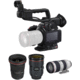 EOS C100 Mark Cinema EOS Camera with Triple Lens Kit