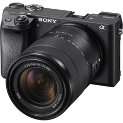 Sony Alpha a6300 with 18-135mm Kit  (ILCE-6300M/B)